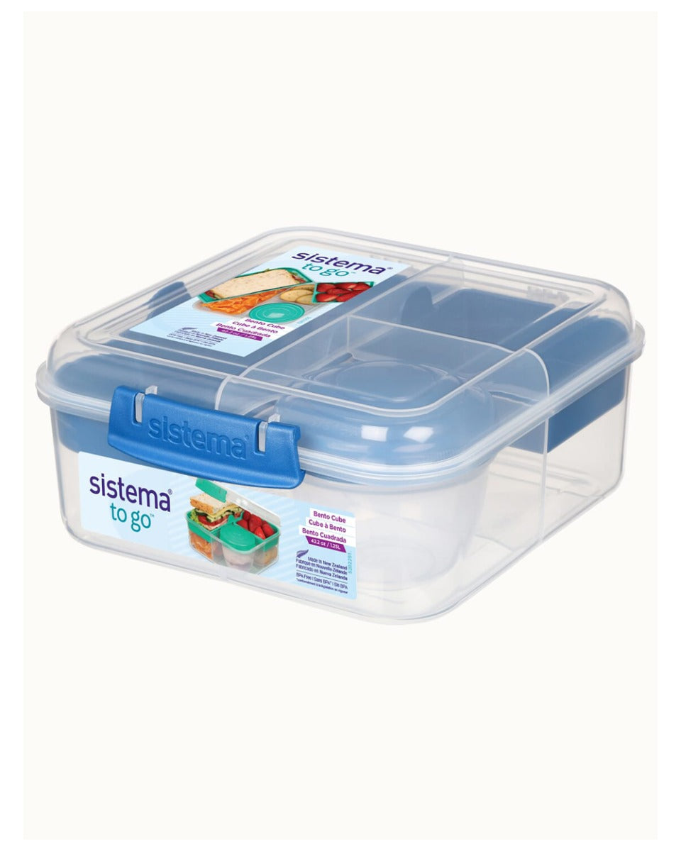 Sistema Bento Cube Blue 1.25L
