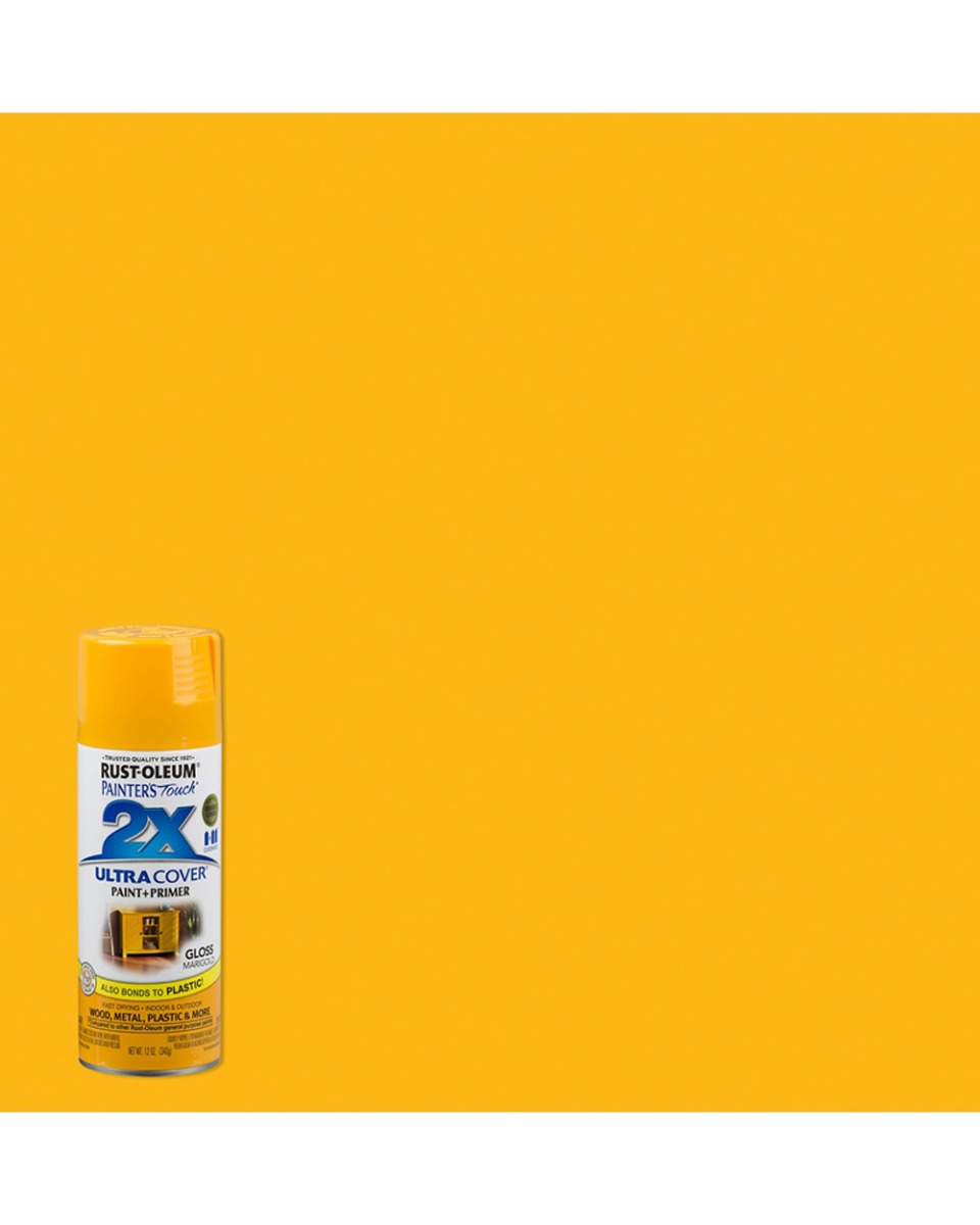 RustOleum PT 2X Ultra Cover Gloss Marigold 12Oz