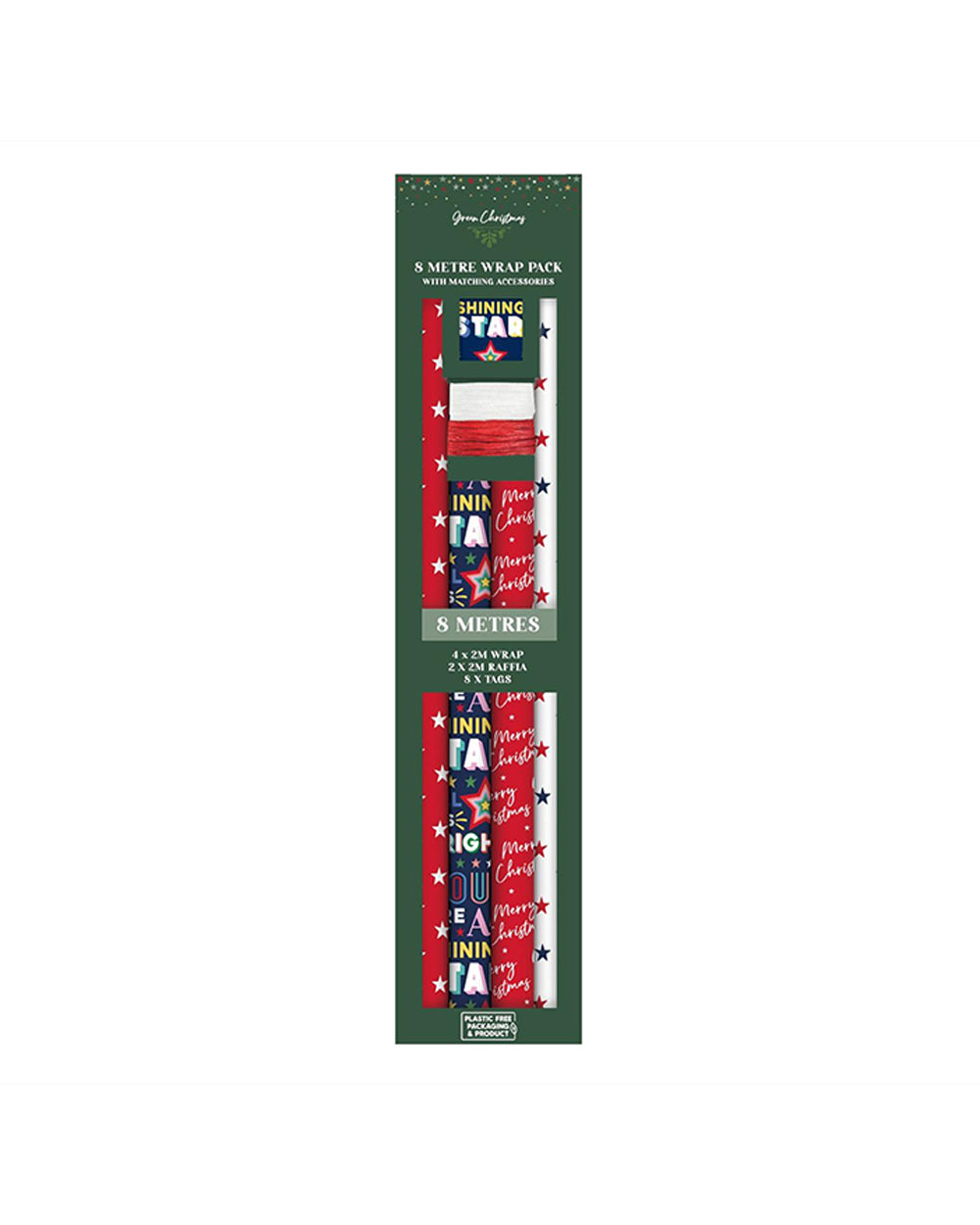 RSW 8 Meter Wrap Pack Bold + 4 Meter Raffia & 8 Tags