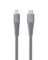 SKROSS Steel Line, Lightning MFI Type-C 2 Meter Cable Space Grey