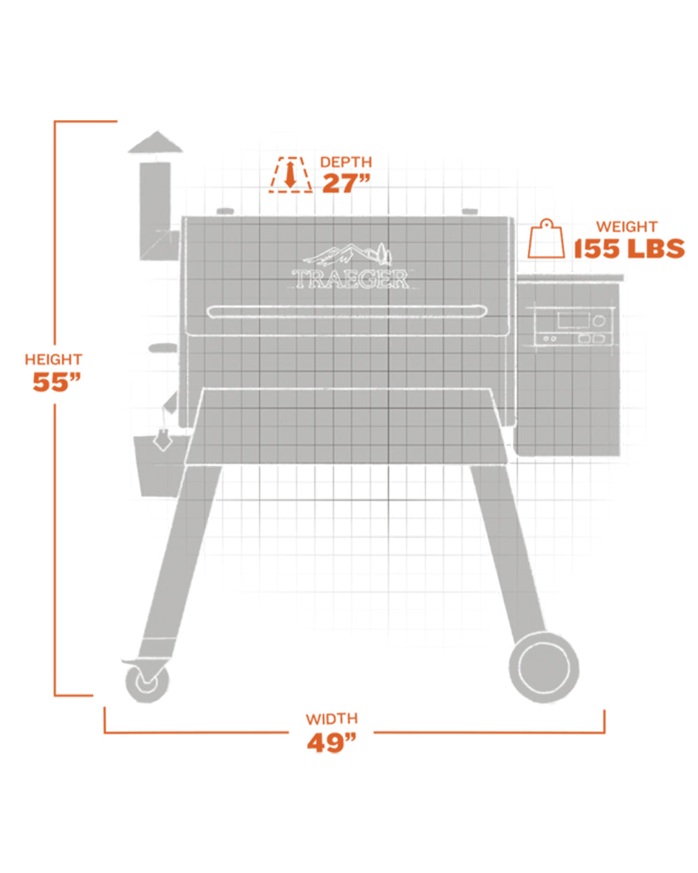 Traeger Pro 780 Pellet Grill Black