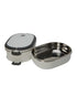 Simplify 50oz Oblong 2 Tier Stainless Steel Insulated Lunch Box Assorted 1 Pieces