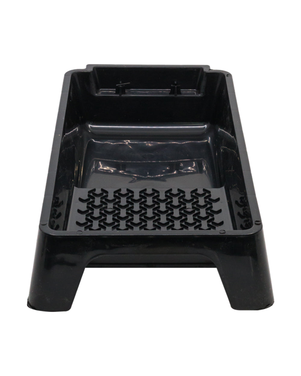 Roll Roy 4 inch Plastic Paint Tray Black