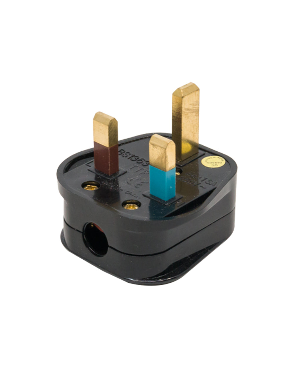 Terminator Top Plug With Indicator 13 Ampere Black Body
