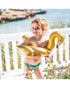 Swim Essentials Splitring Gold Swan 56cm