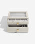Stackers Classic 2 In 1 Jewelry Organizer And Drawer Set Oatmeal Gold