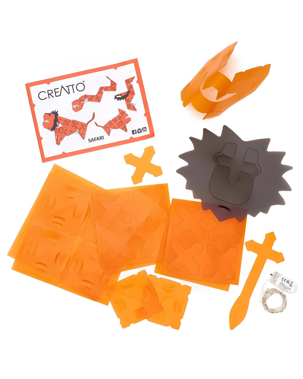 Thames & Kosmos Creatto Safari Light-Up Crafting Puzzle Kit