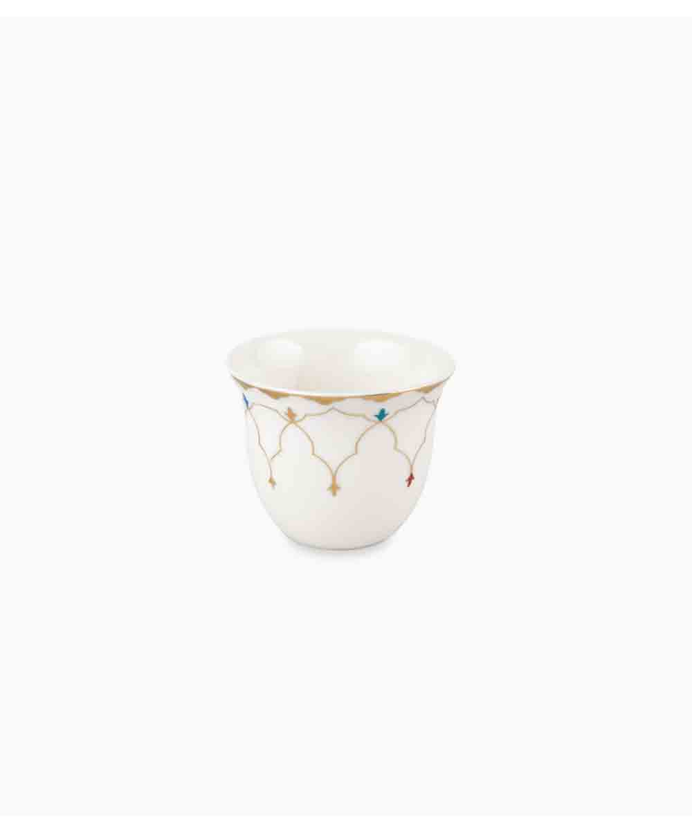 Rosa Zina Cawa Cup Set of 6 Pieces