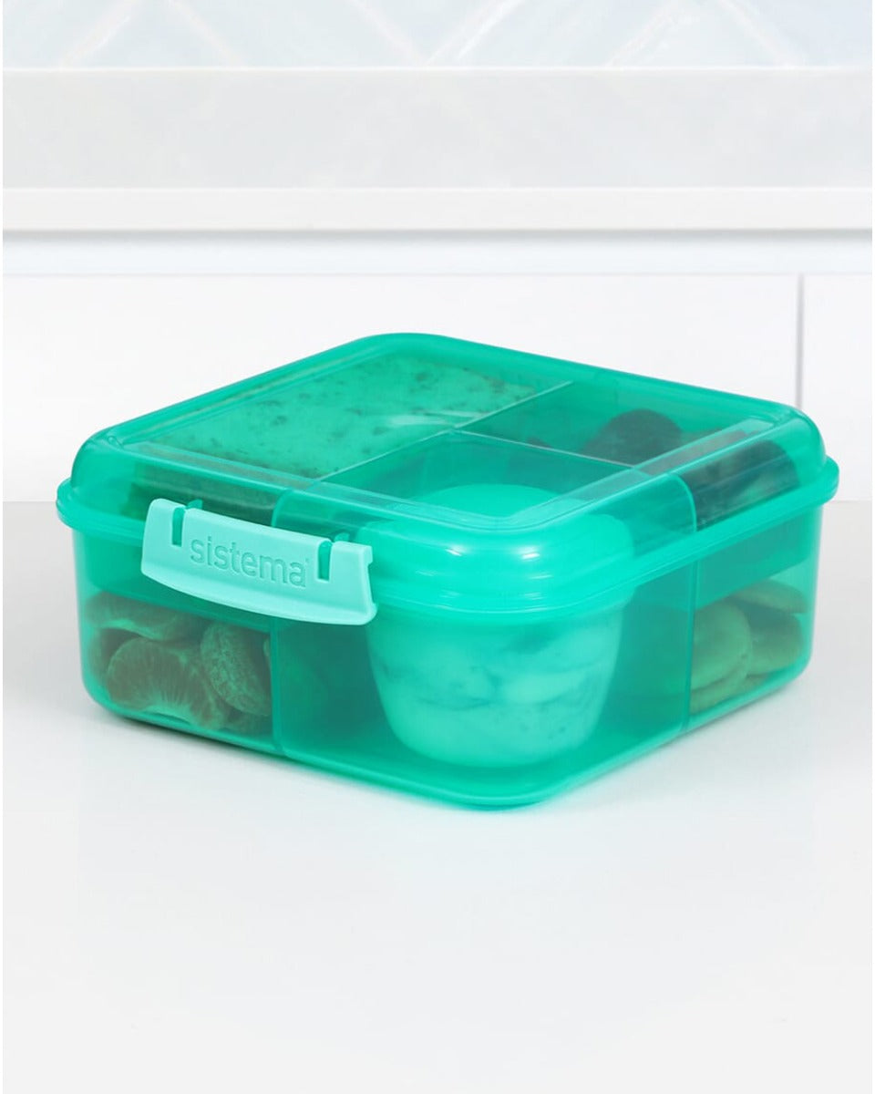 Sistema Bento Cube Lunch 1.25L Teal