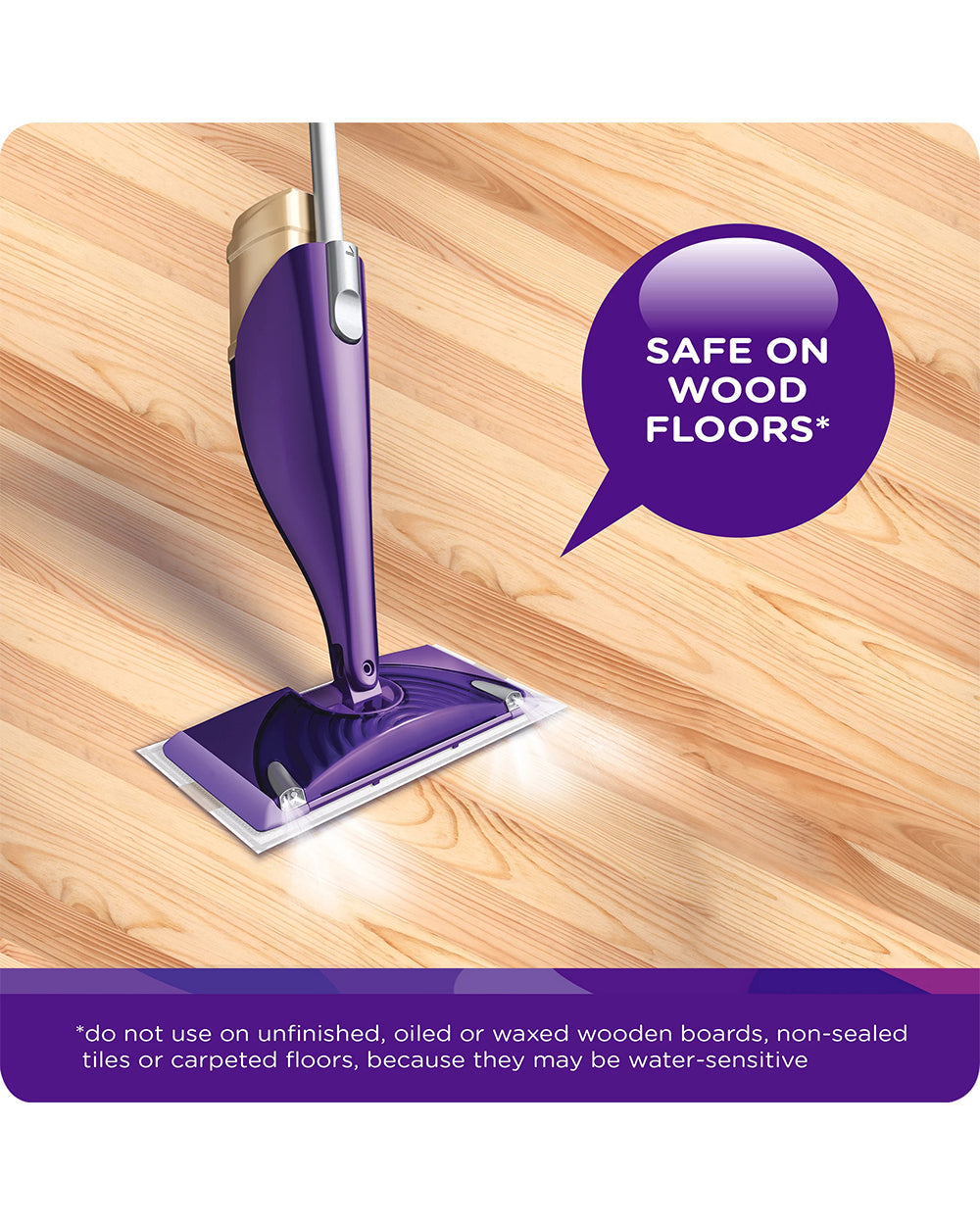 Swiffer Wetjet 1.2 Liter Floor Cleaner Pre-mixed Lavender Vanilla & Comfort