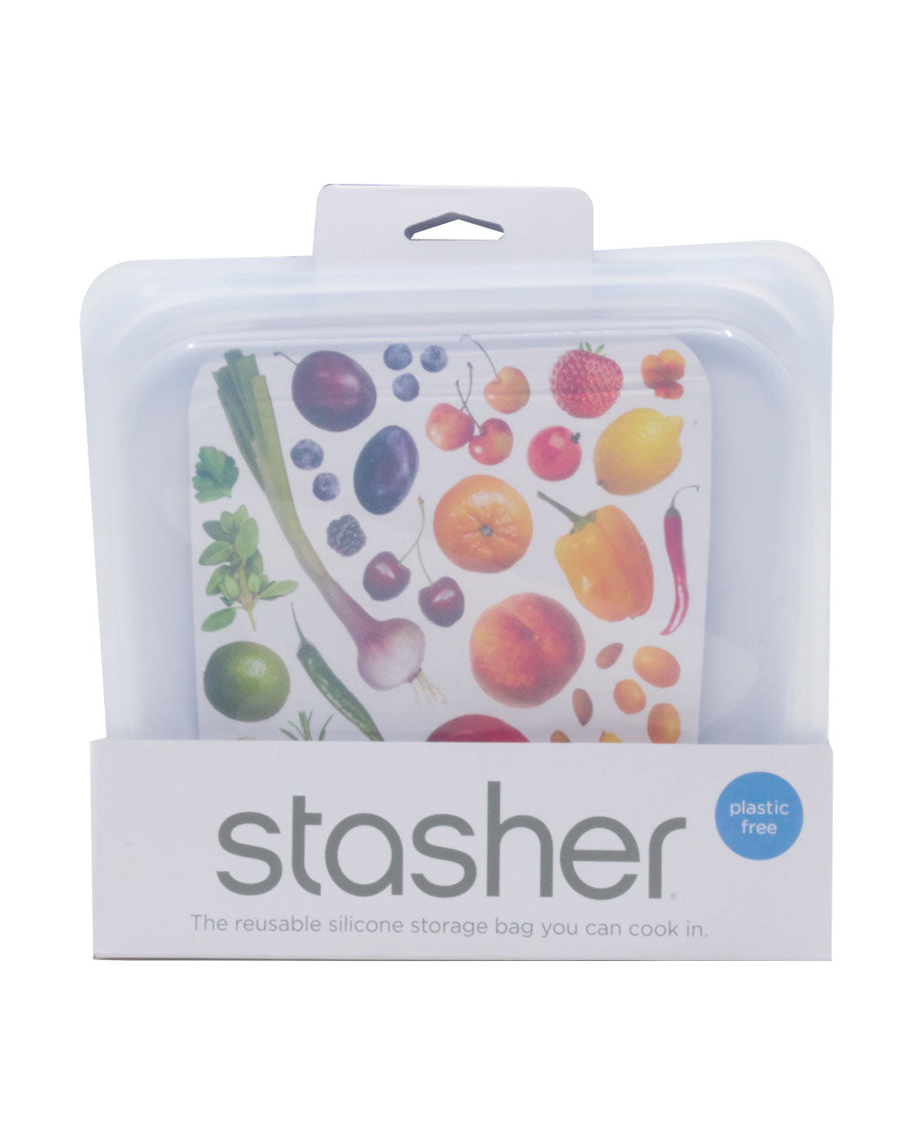 Stasher 400ML Reusable Silicone Sandwich Bag Clear