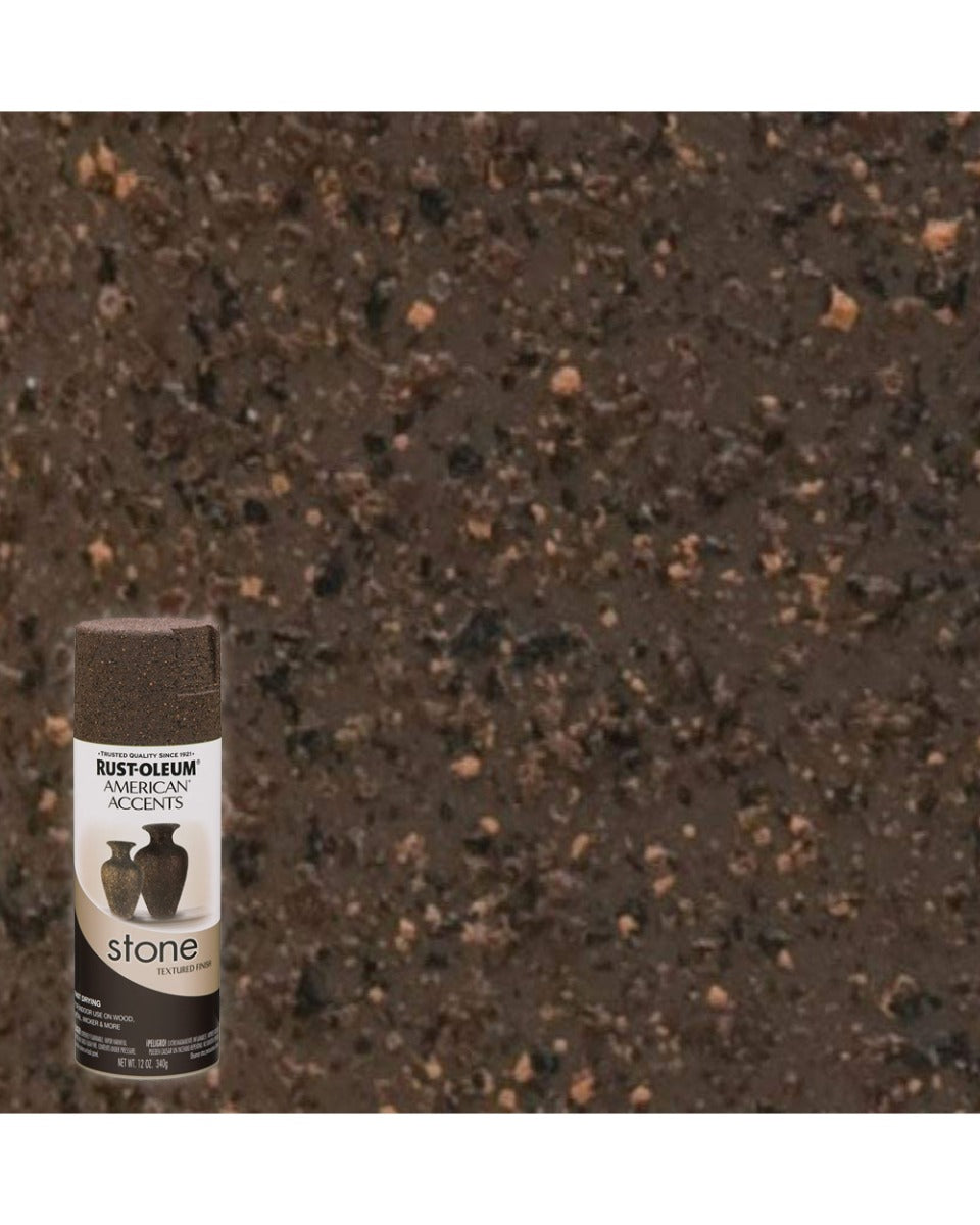 RustOeum Brown Textured Paint 12 Oz