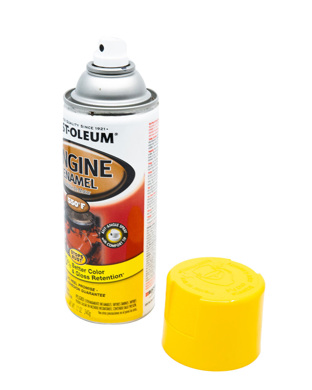 RustOleum Ceramic Engine Enamel Daytona Yellow