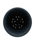 Cosmoplast Woodgrain Pot With Tray 6 Inches Grey