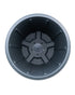 Cosmoplast Pot-Woodgrain 8inch Whit Tray Grey