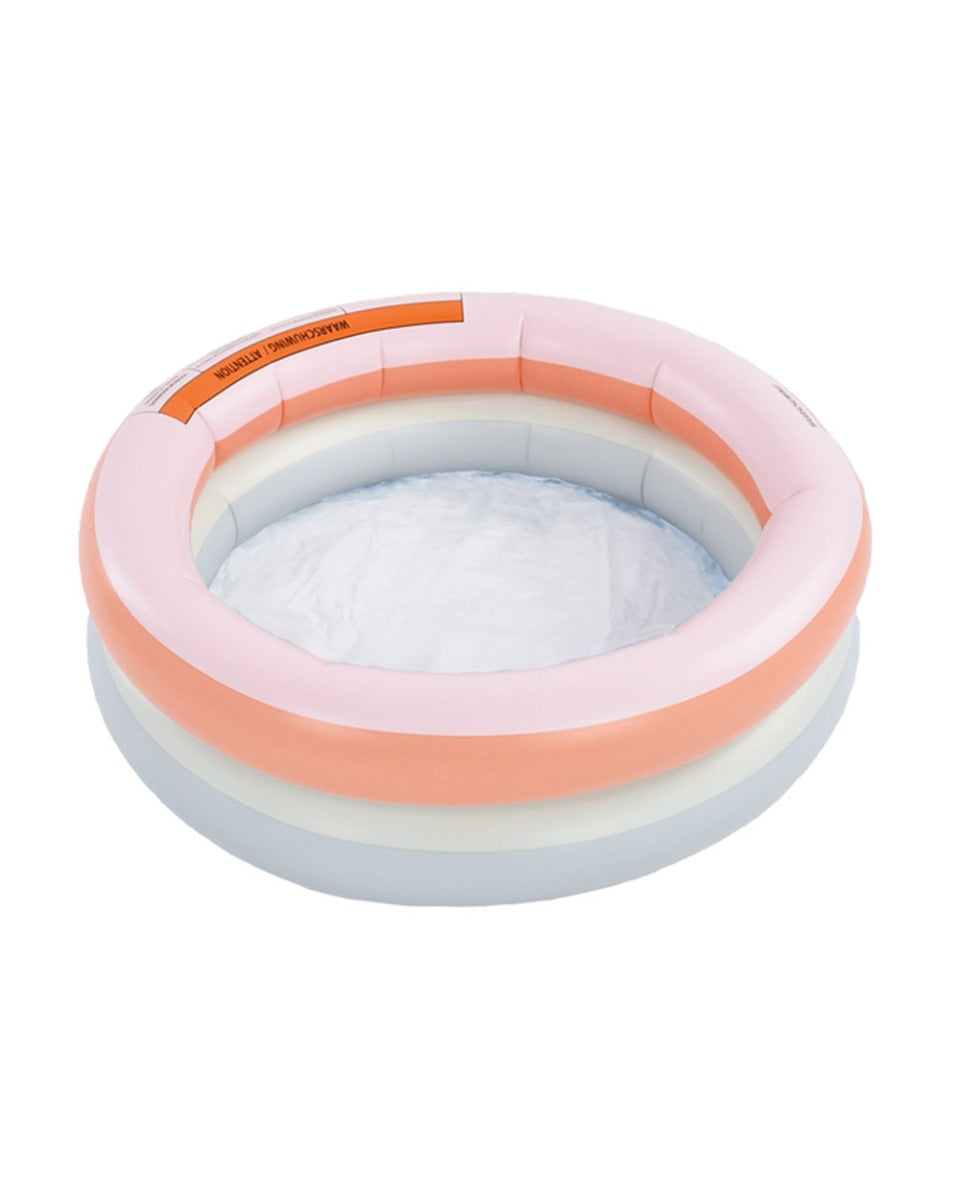 Swim Essentials Rainbow printed Baby Pool 60cm 2 Rings