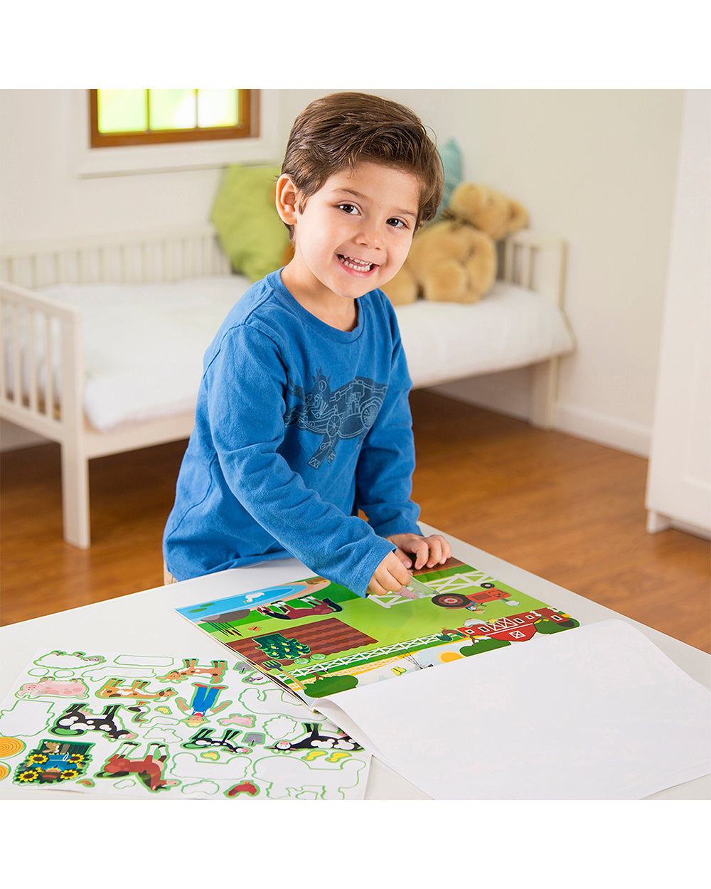 Melissa And Doug Reusable Sticker Pad Habitats