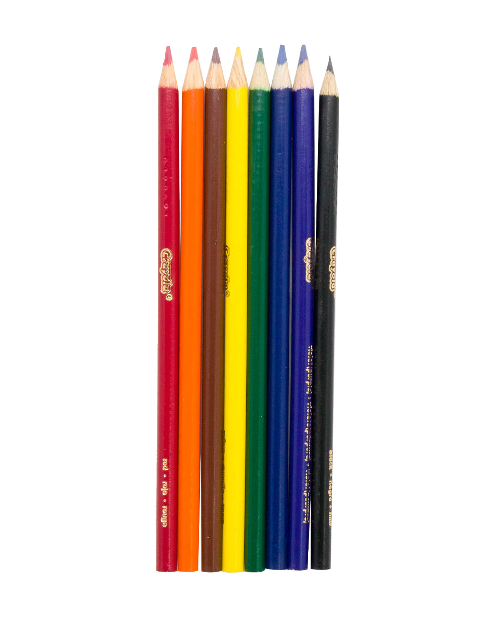 Crayola 8 Count Colored Pencils Long