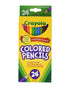 Crayola 24 Count Colored Pencils Long 5.2 x 1.9 x 25 cm