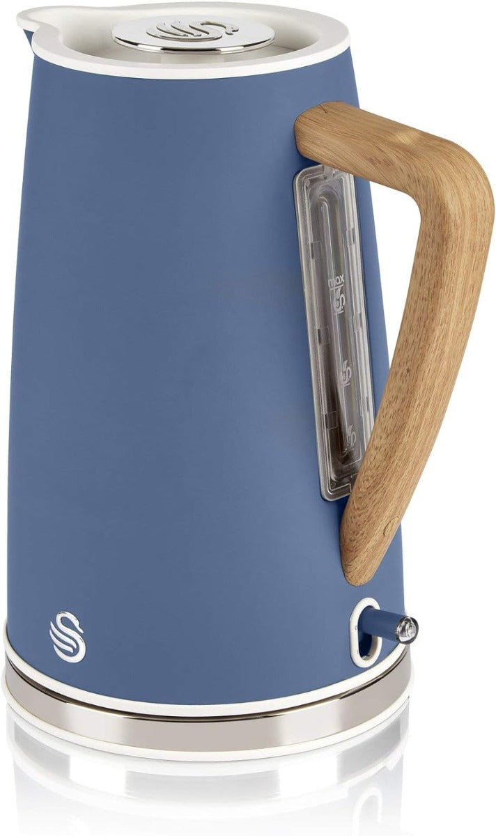 Swan 1.7L Nordic Cordless Kettle Blue (Display Unit)