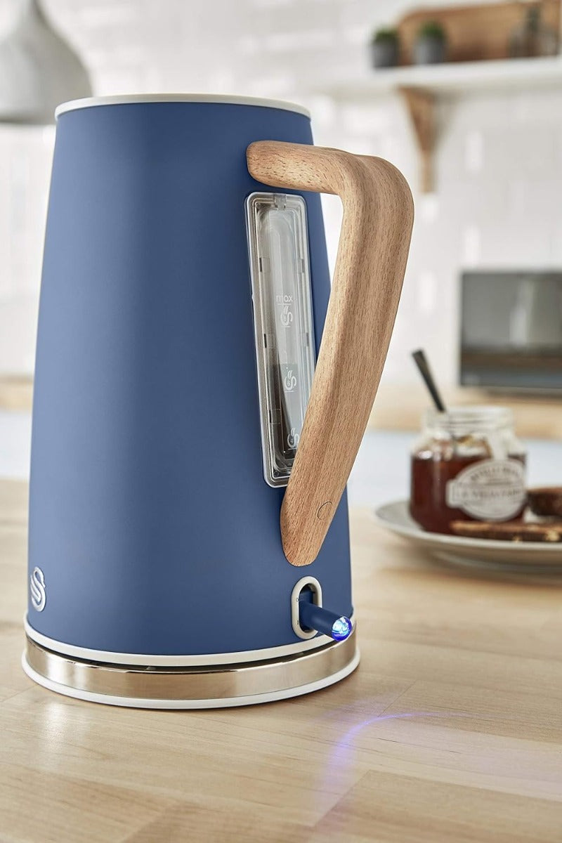 Swan 1.7L Nordic Cordless Kettle Blue (Display Unit)