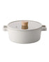 Neoflam FIKA Cast Aluminum 22cm Casserole with Glass Lid Induction Type
