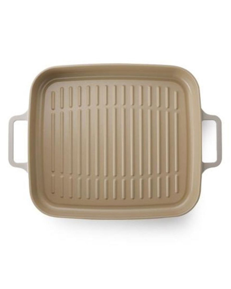 Neoflam FIKA Cast Aluminum 28cm Rectangular Grill Induction Type