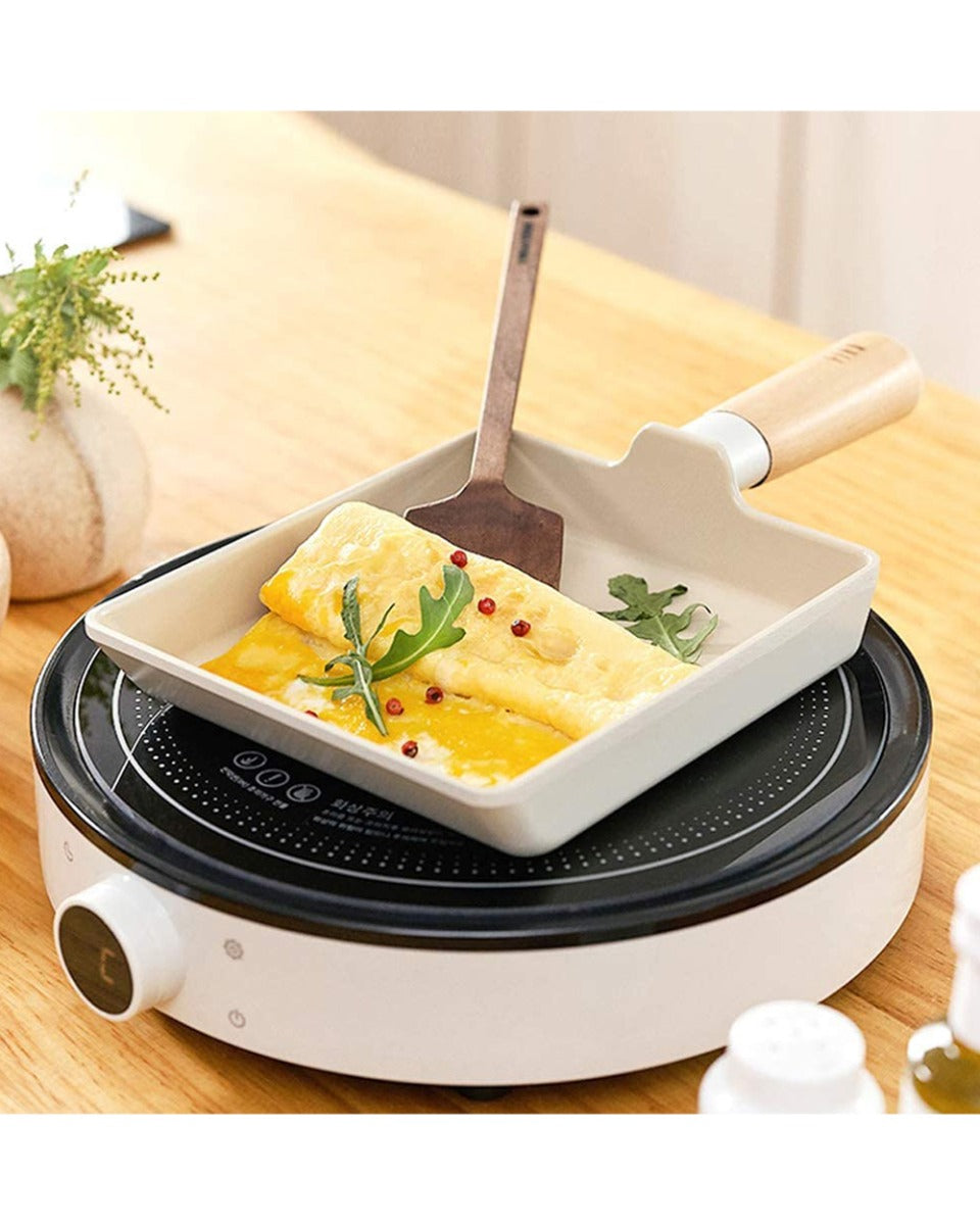 Neoflam FIKA Cast Aluminum 15cm Rolled Omelet Induction Type