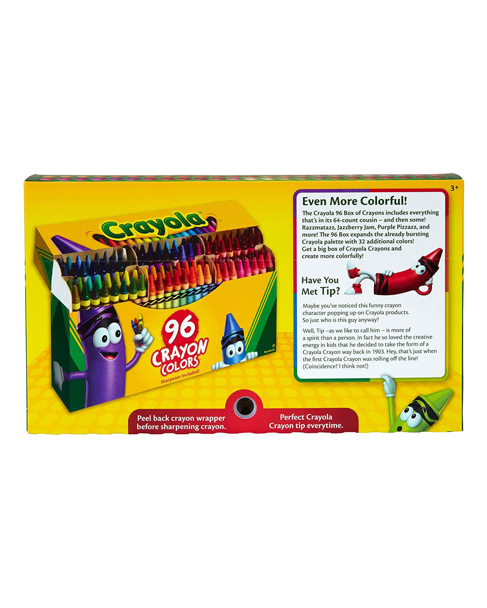 Crayola Crayons Non-Peggable Pack of 96