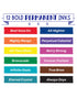 Crayola Permanent Markers Water Based Pack of 12