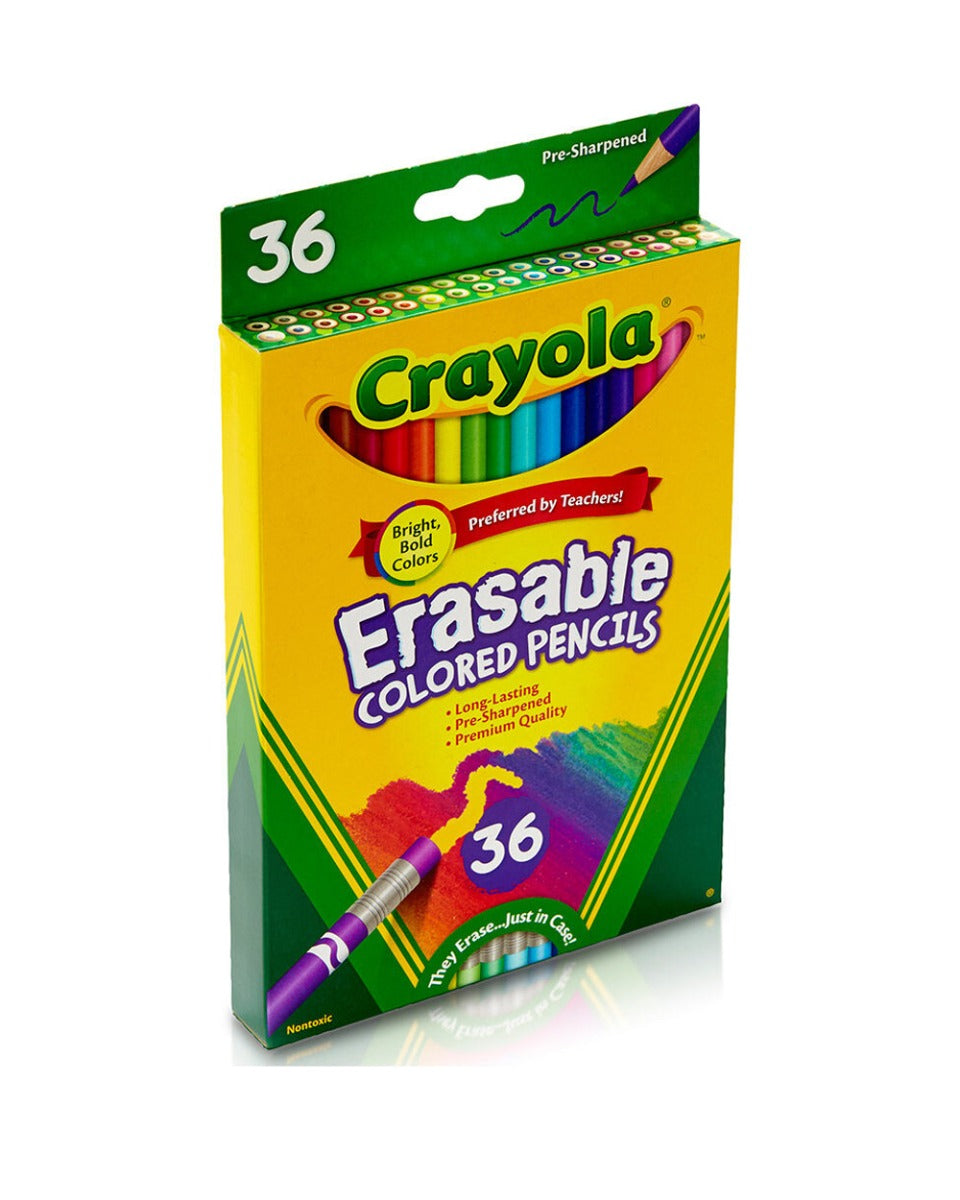 Crayola Erasable Colored Pencils Pack of 36
