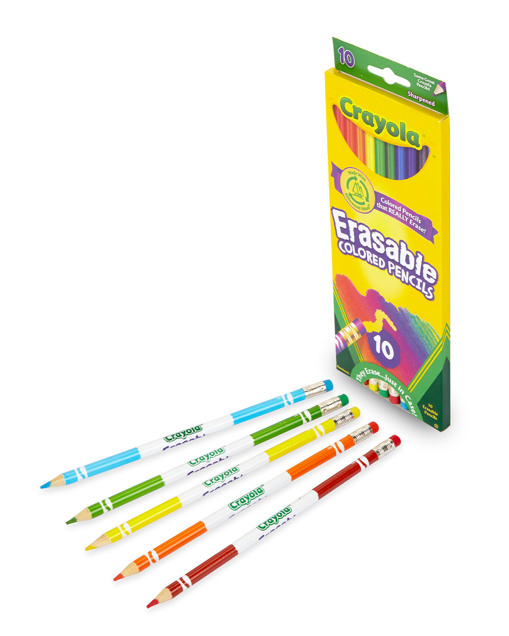 Crayola Erase ColorPencils Pack of 11