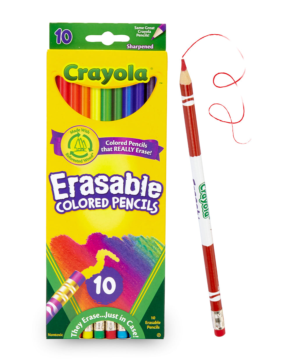Crayola Erase ColorPencils Pack of 11