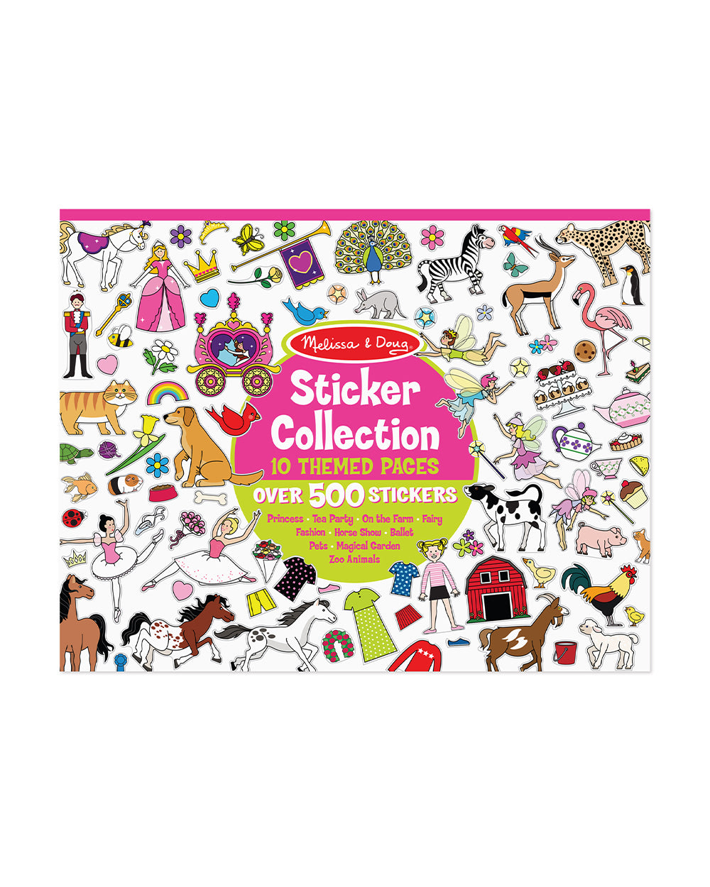 Melissa & Doug Sticker Collection Pink