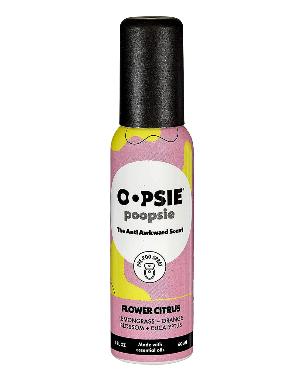 Oopsie Poopsie 2 Ounce Anti Awkward Scent Flower Citrus