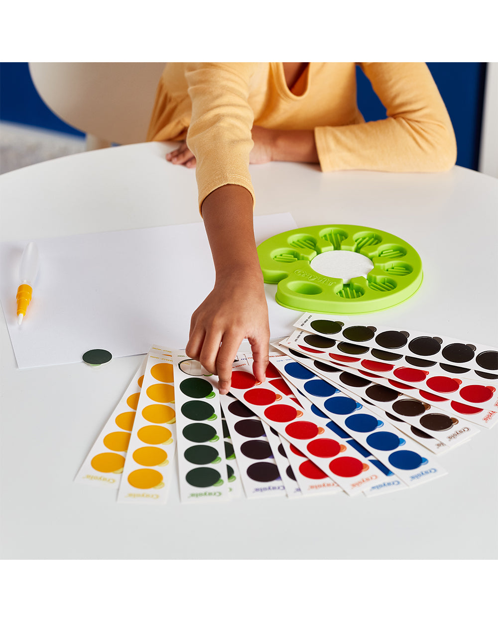 Crayola Pop and Paint Washable Water Colour Palette 96 Chips