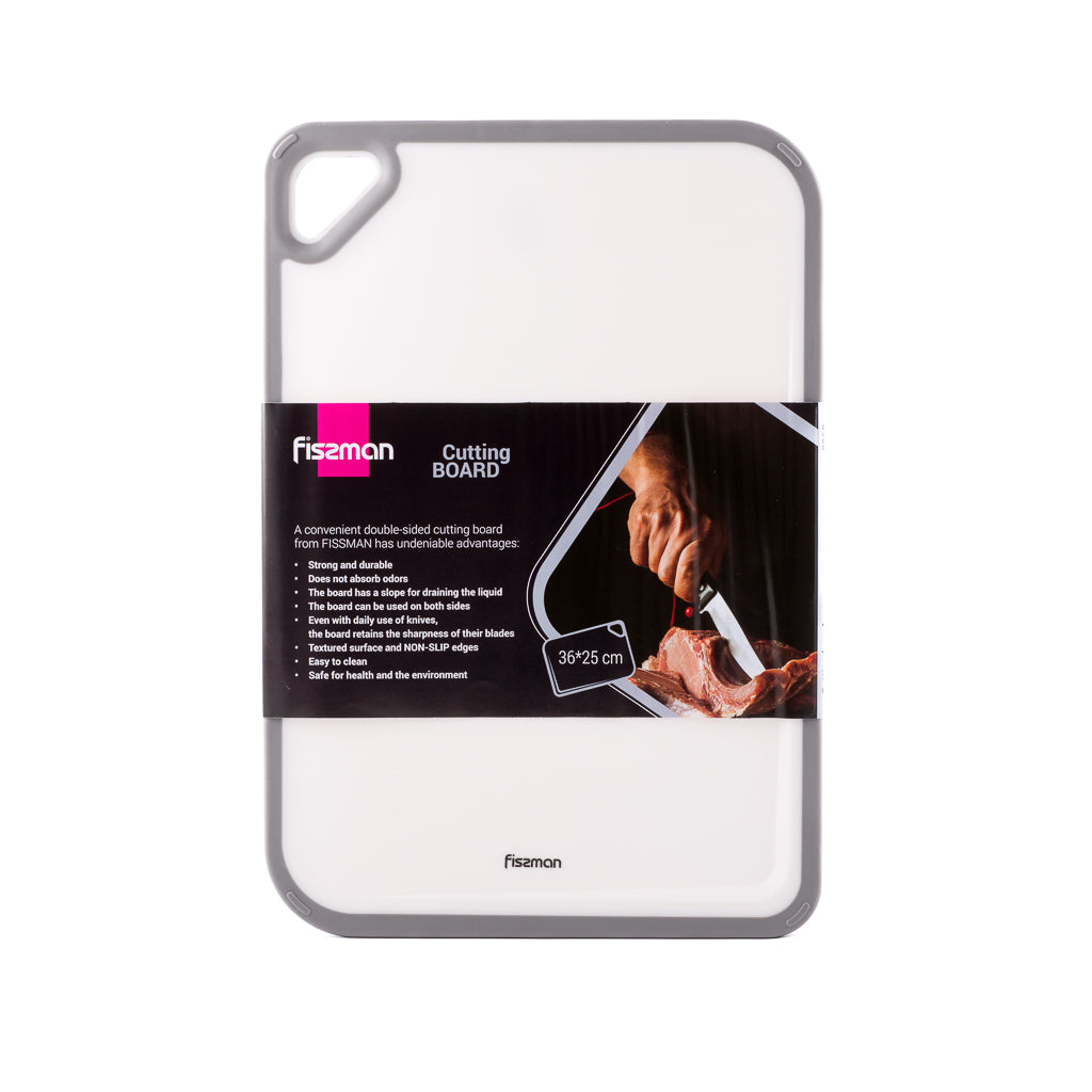 Fissman Cutting Board 36 x 25 x 0.84cm Plastic + TPR