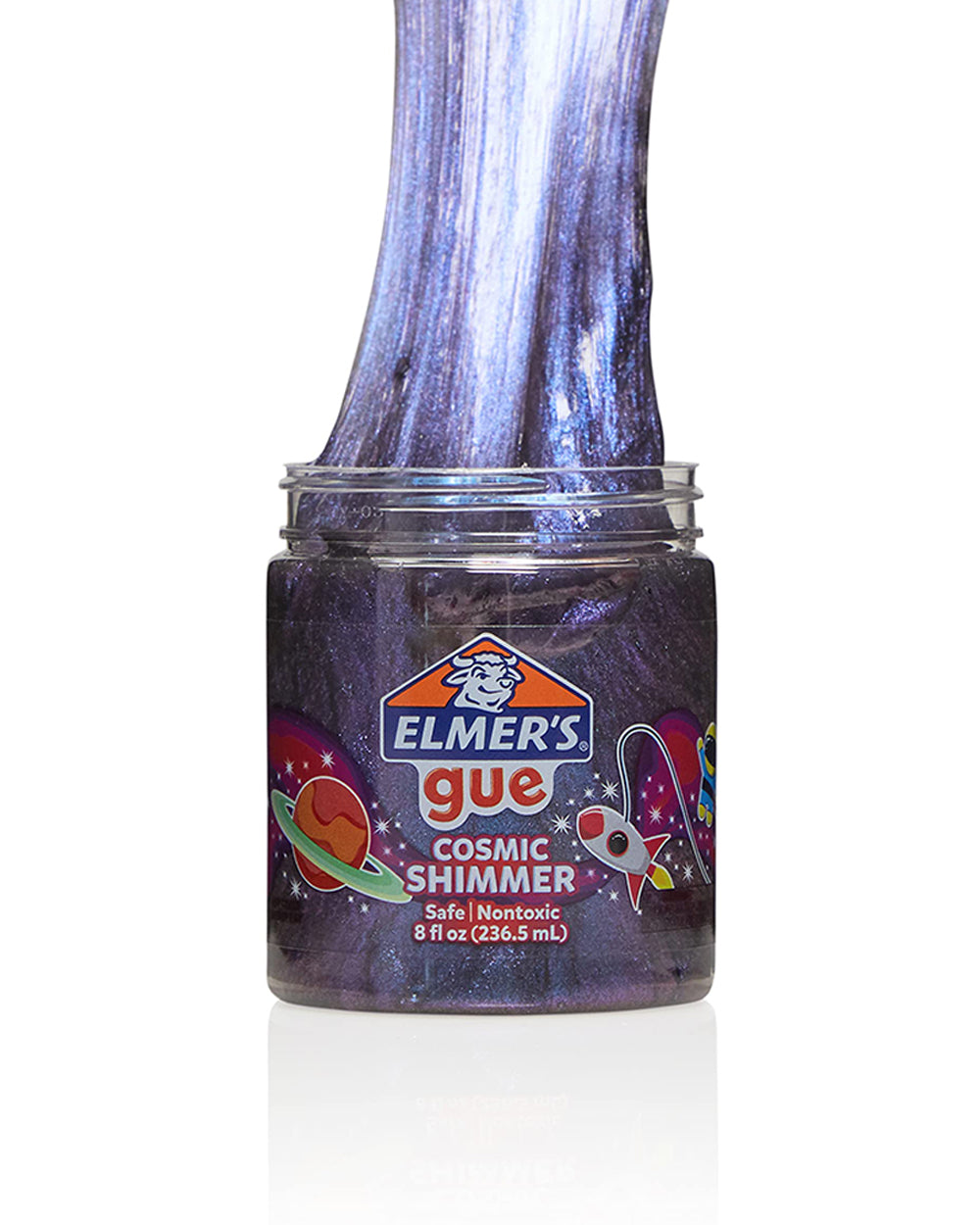 Elmer's Purple Chameleon Cosmic Shimmer Premade Gue Jar 235ML