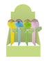 Eurowrap Rainbow Pens Assorted 1 Piece