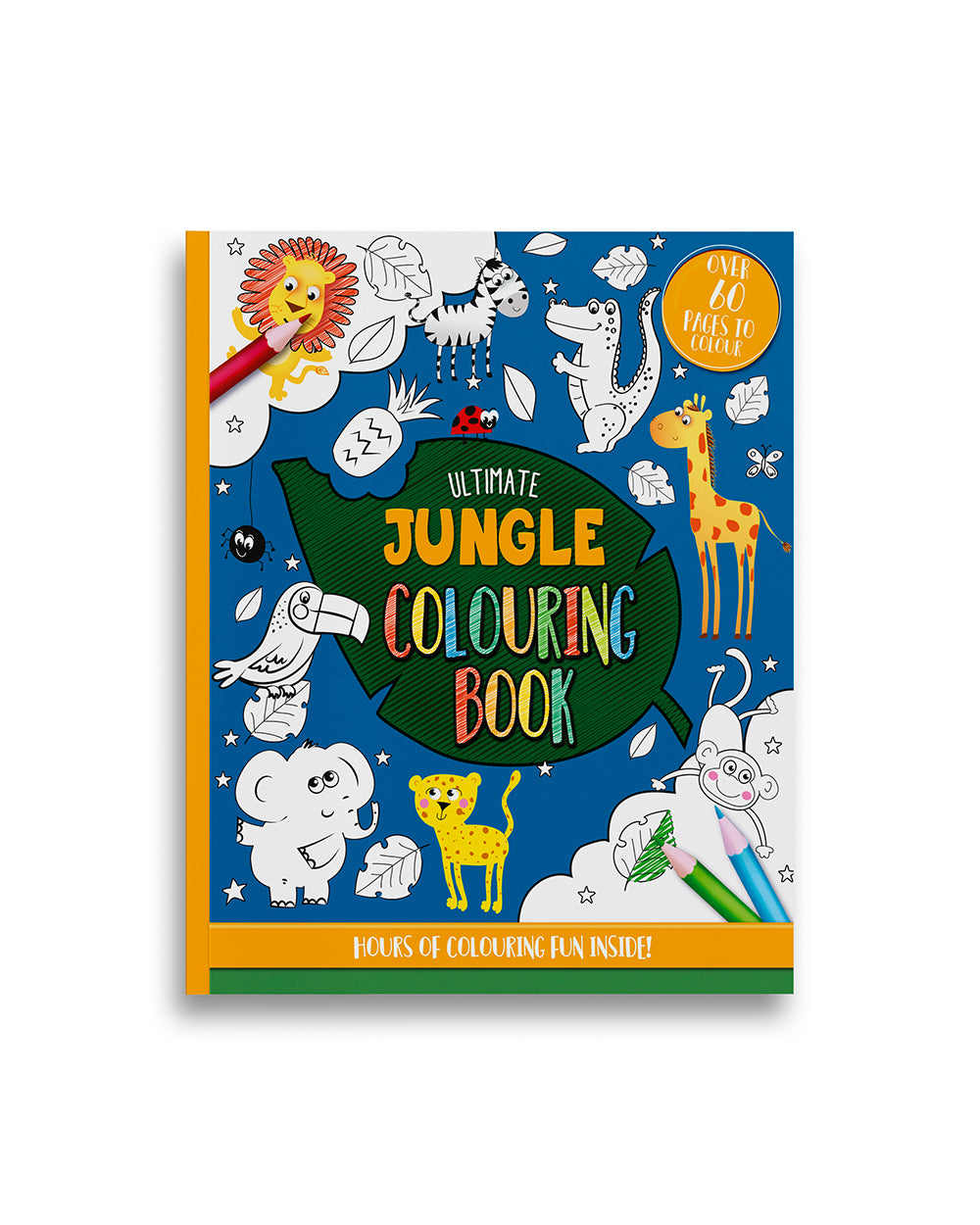 Eurowrap Jungle Coloring Book By Homesmiths