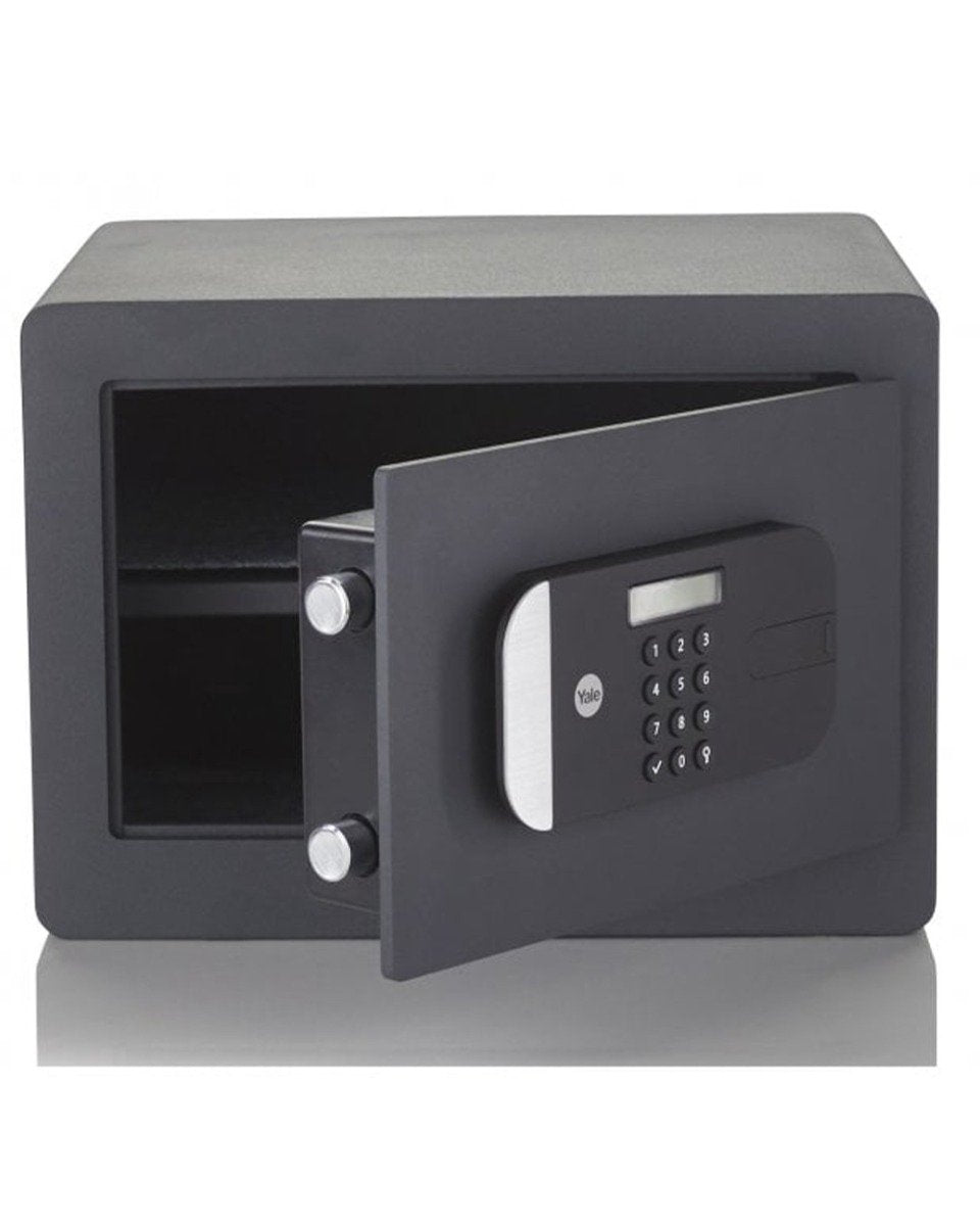 Yale Maximum Security Home Safe with Fingerprint 18.6L Black