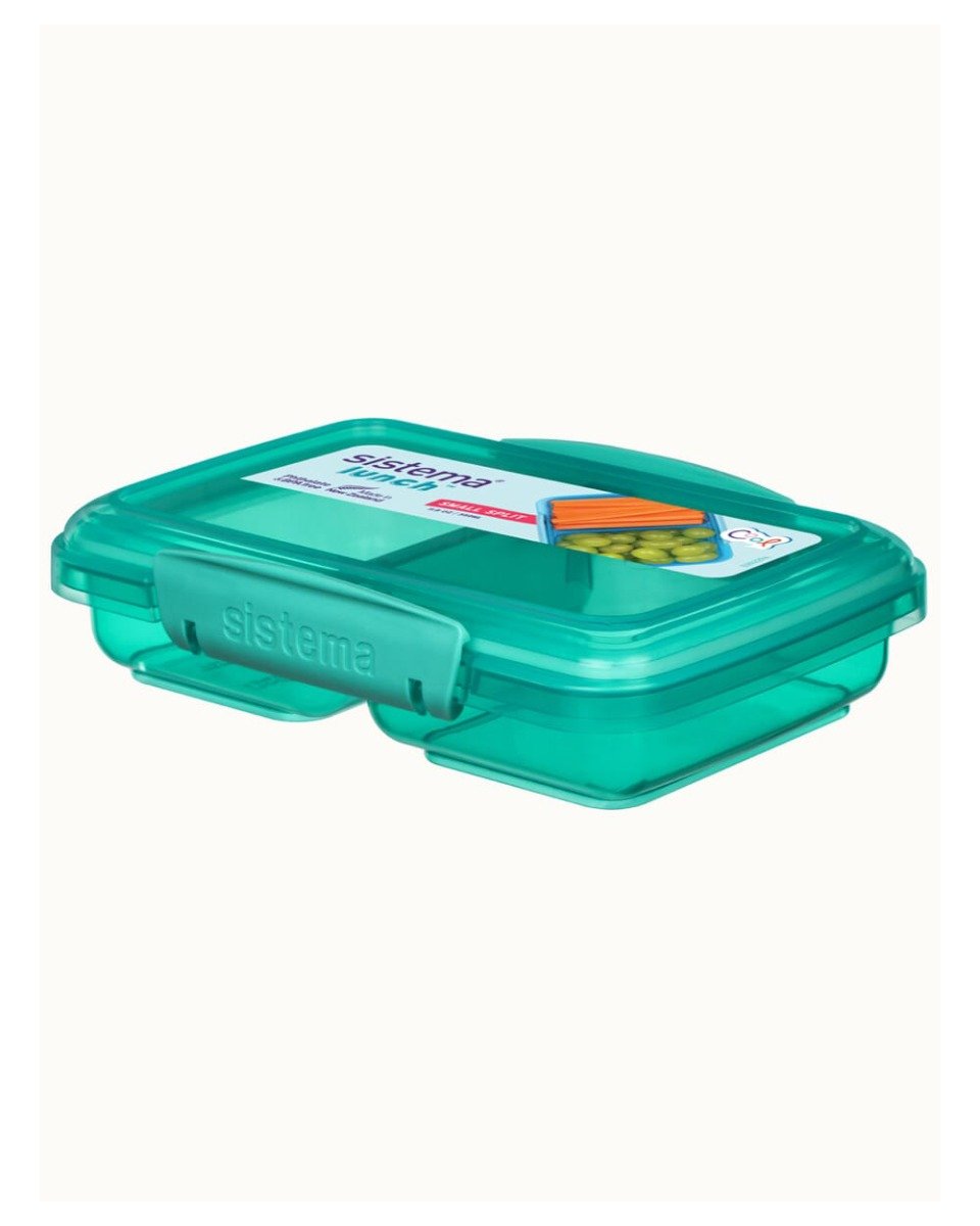 Sistema Small Split Lunch 350ml Teal