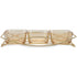 Fissman Set Of 3 Bowls 32 X 11.5 X 5.3 cm With Metal Stand