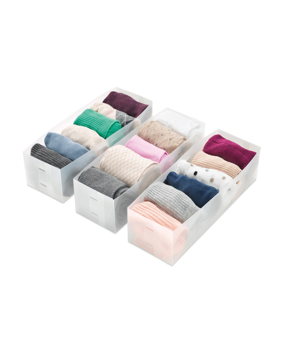 Whitmor Small Drawer Organizer Set of 3 Pieces