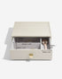 Stackers Classic Deep 3 Drawer Pebble Oatmeal 18 x 25 x 8.2 cm
