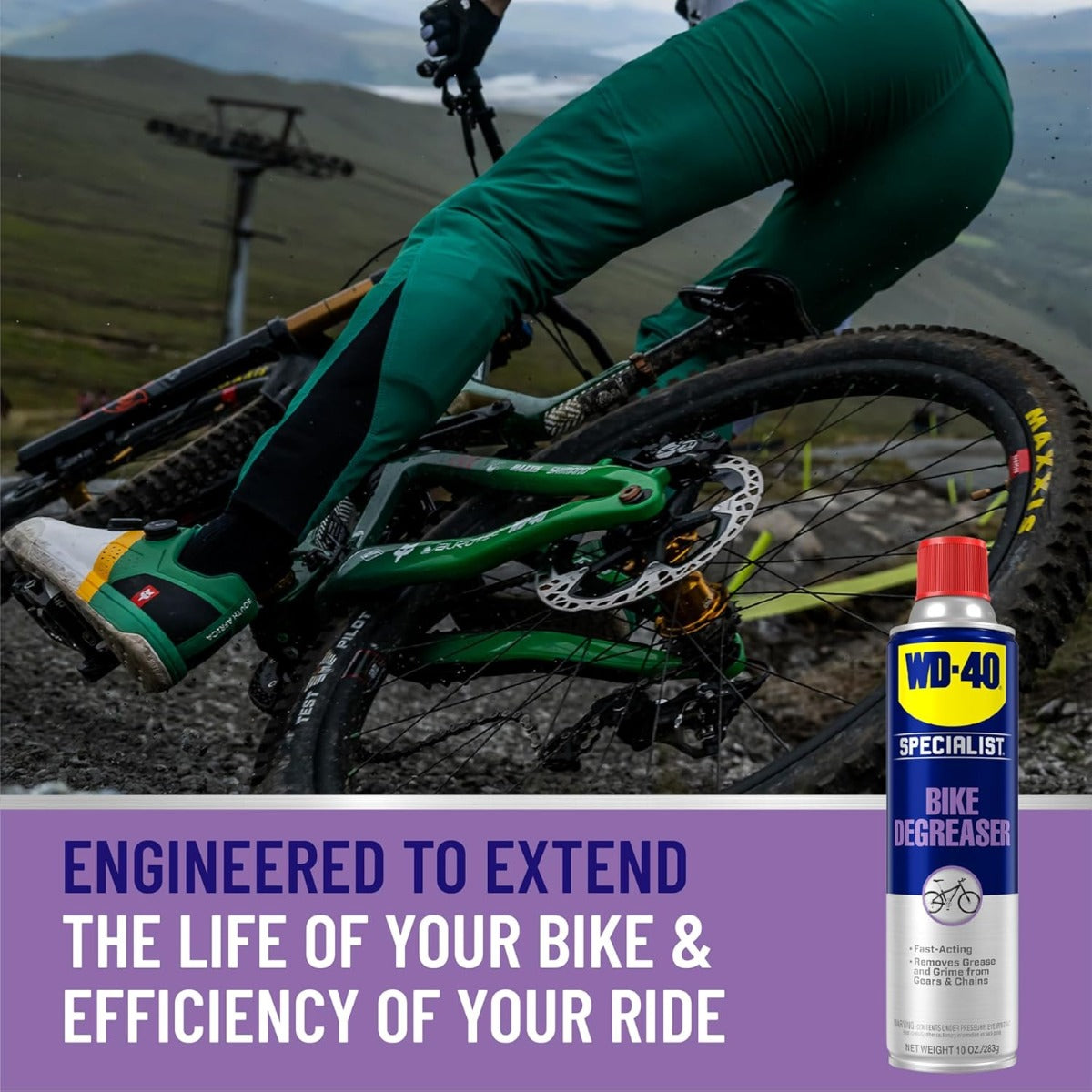 WD-40 Bike Chain Cleaner & Degreaser 10 Oz