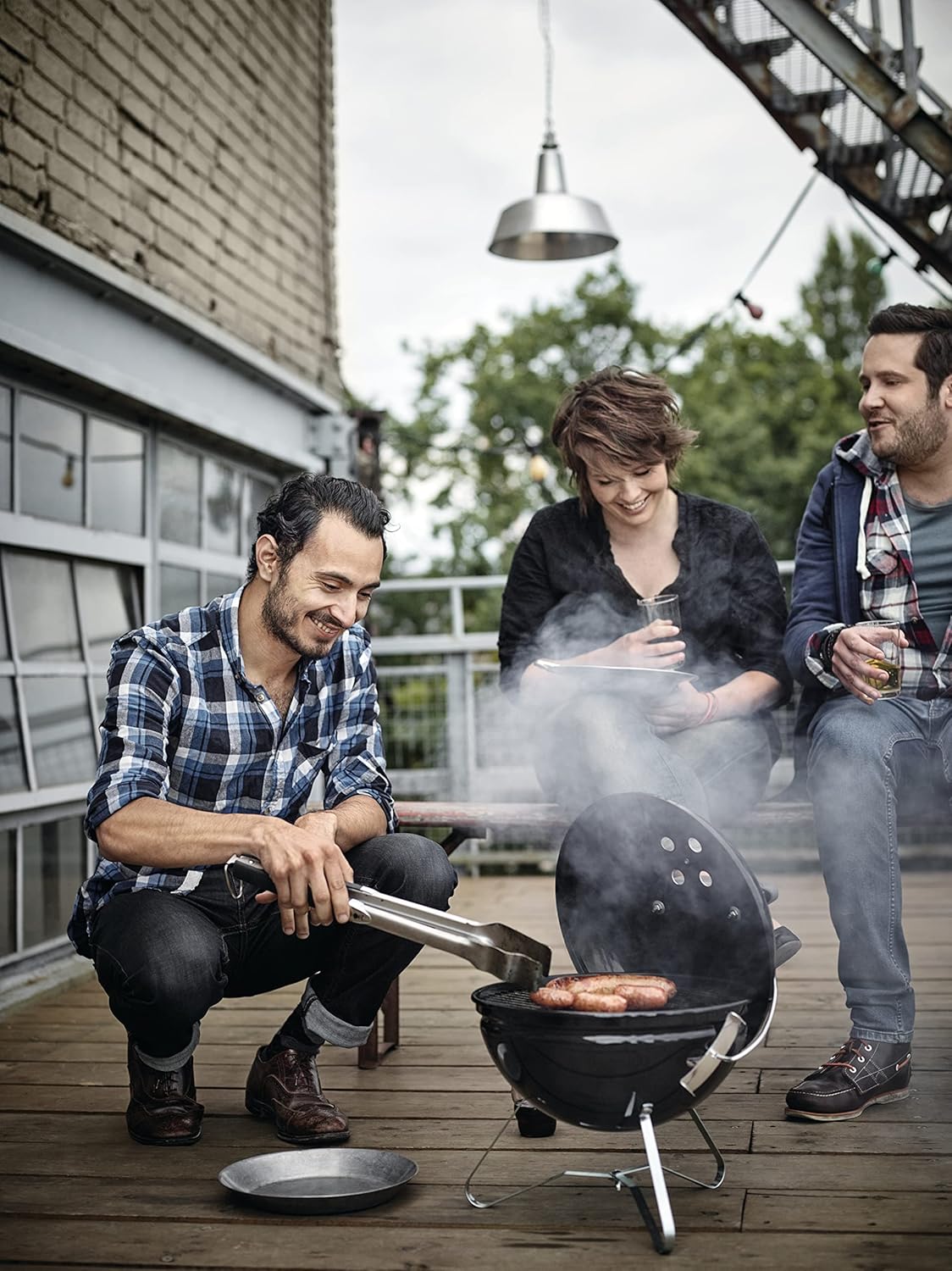 WEBER 37CM SMOKEY JOE PREM BLK