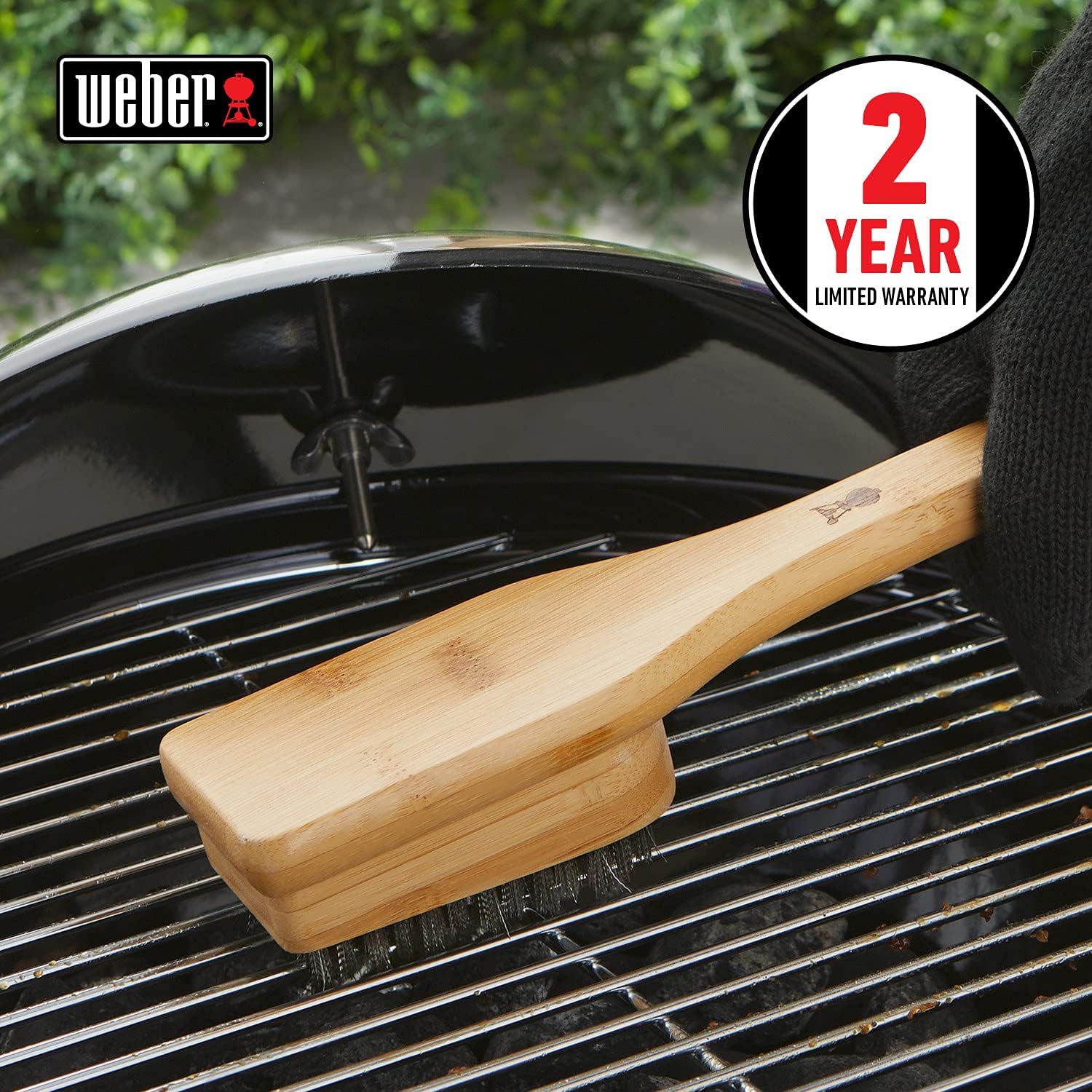 Weber Bamboo Grill Brush 12In.30.5Cm
