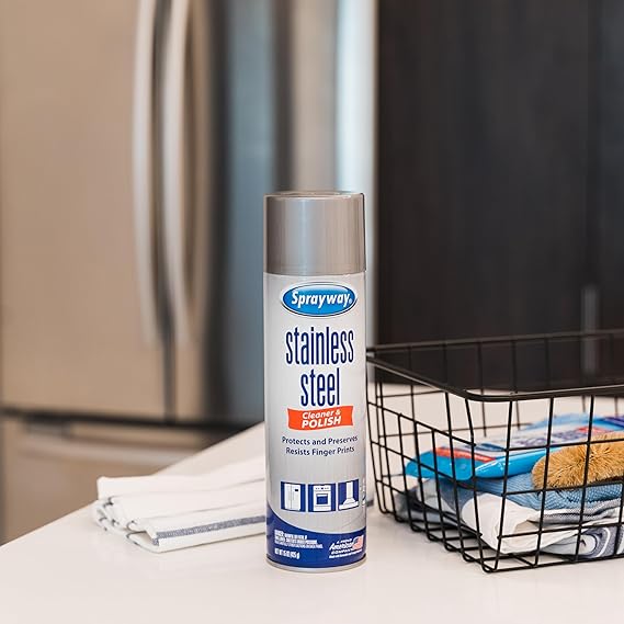 Sprayway Stainless Steel Cleaner 15Oz