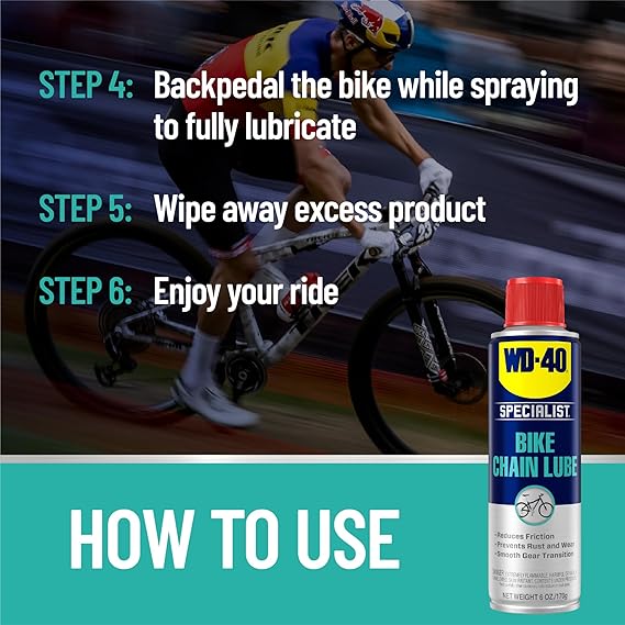 WD-40 Bike Chain Lube 6Oz